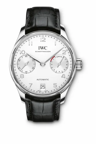 IWC Portugieser Automatic 5007 Stainless Steel / Silver / Silver Numerals IW5007-12 (IW500712)